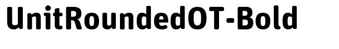 UnitRoundedOT-Bold