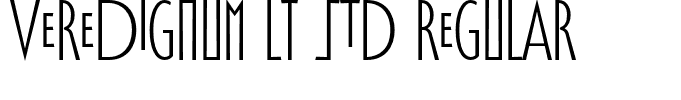 VereDignum LT Std Regular