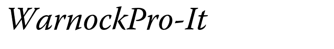 WarnockPro-It
