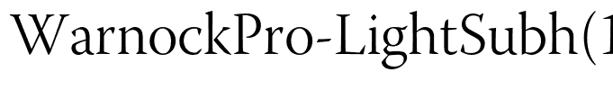 WarnockPro-LightSubh(1)