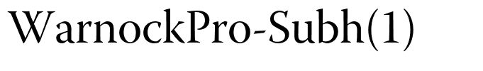 WarnockPro-Subh(1)