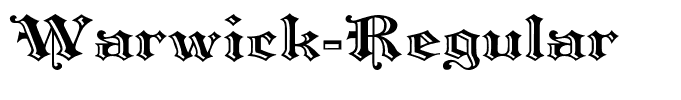 Warwick-Regular