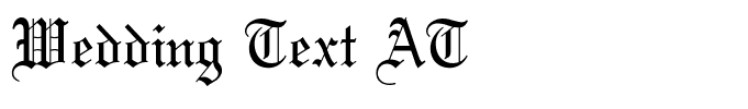 Wedding Text AT