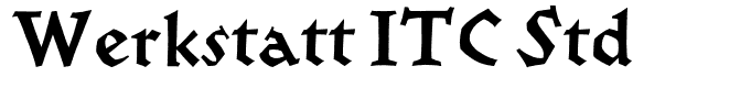 Werkstatt ITC Std