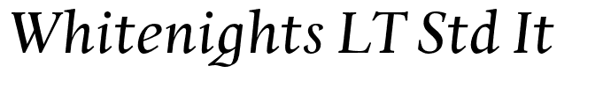 Whitenights LT Std It