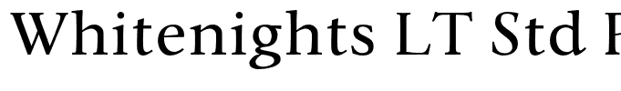Whitenights LT Std Regular