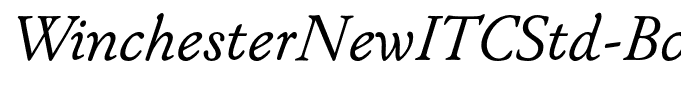 WinchesterNewITCStd-BookItalic
