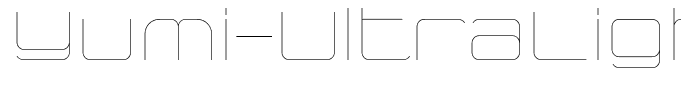 Yumi-UltraLight