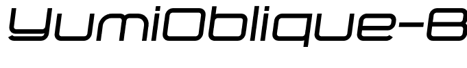 YumiOblique-Bold