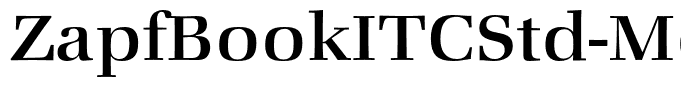 ZapfBookITCStd-Medium