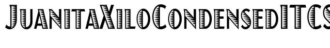 JuanitaXiloCondensedITCStd