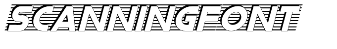 ScanningFont