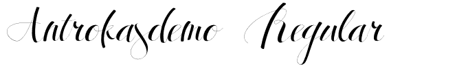Antrokasdemo Regular