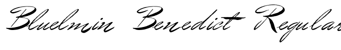 Bluelmin Benedict Regular