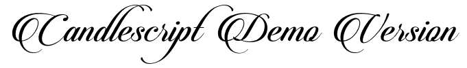 Candlescript Demo Version Regular