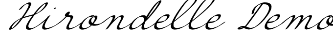Hirondelle Demo Demo