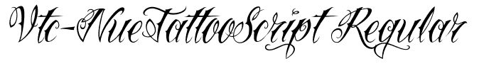 Vtc-NueTattooScript Regular