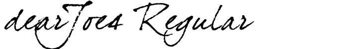 dearJoe4 Regular
