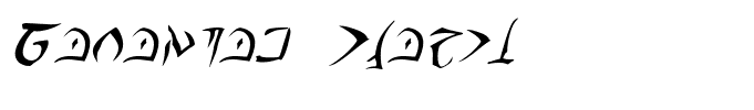 Barazhad Italic
