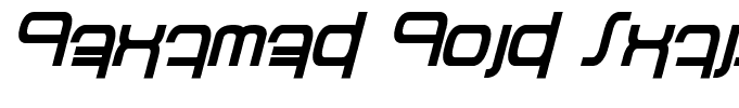 Betazed Bold Italic