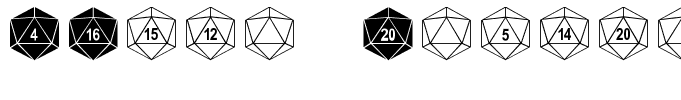 DPoly Twenty-Sider Regular