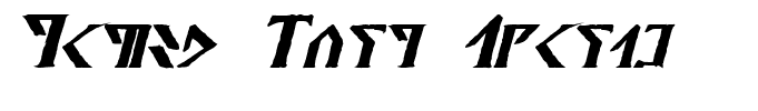 Davek Bold Italic