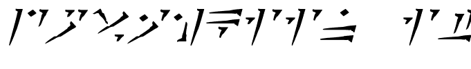 Dovahkiin Italic