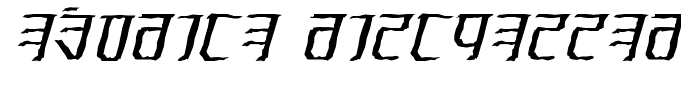 Exodite Distressed Italic