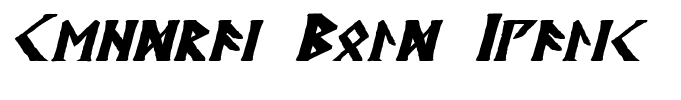 Kehdrai Bold Italic