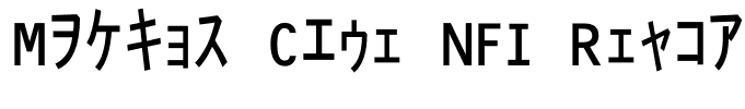 Matrix Code NFI Regular