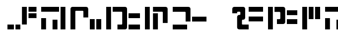 Modern Iaconic Regular