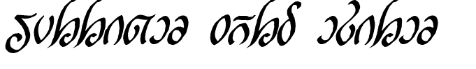 Rellanic Bold Italic