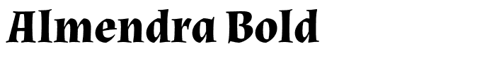 Almendra Bold