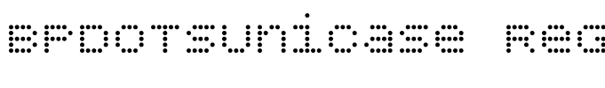 BPdotsUnicase Regular