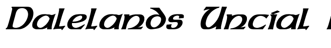 Dalelands Uncial Bold Italic