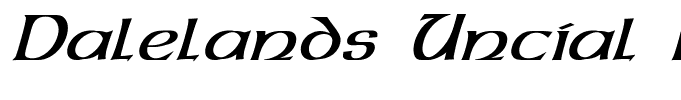 Dalelands Uncial Italic