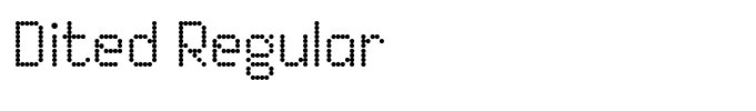 Dited Regular
