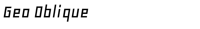 Geo Oblique