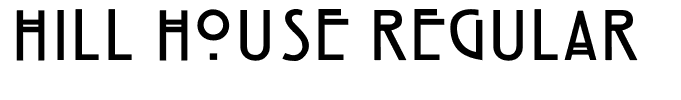 Hill House Regular