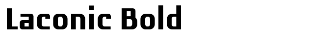 Laconic Bold