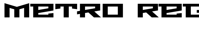Metro Regular