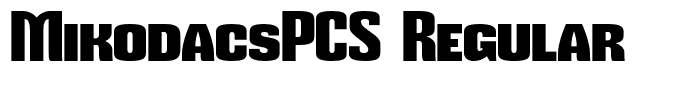 MikodacsPCS Regular