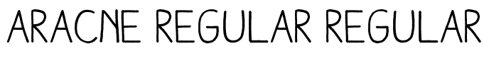 Aracne Regular Regular