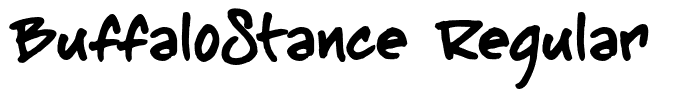 BuffaloStance Regular
