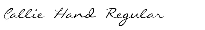 Callie Hand Regular