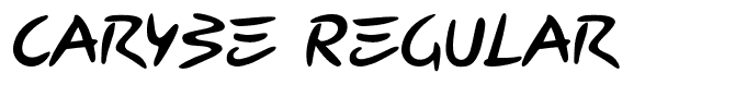 Carybe Regular