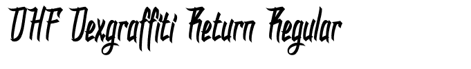 DHF Dexgraffiti Return Regular