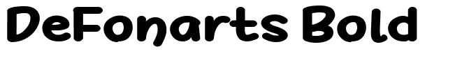 DeFonarts Bold