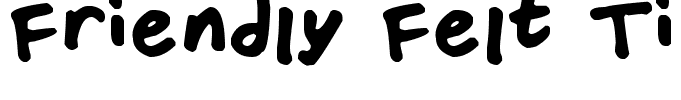 Friendly Felt Tips Regular