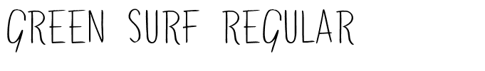 Green Surf Regular